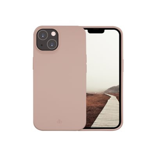 dbramante1928 Greenland - Zadní kryt pro mobilní telefon - 100% recyklovaný plast - ružová pink sand - pro Apple iPhone 14