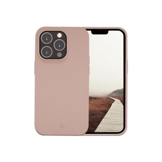 dbramante1928 Greenland - Zadní kryt pro mobilní telefon - 100% recyklovaný plast - ružová pink sand - pro Apple iPhone 14 Pro