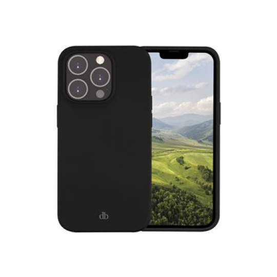 dbramante1928 Greenland - Zadní kryt pro mobilní telefon - 100% recyklovaný plast - nocní cern - pro Apple iPhone 14 Pro Max