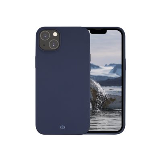 dbramante1928 Greenland - Zadní kryt pro mobilní telefon - 100% recyklovaný plast - modrá pacifik - pro Apple iPhone 14 Plus