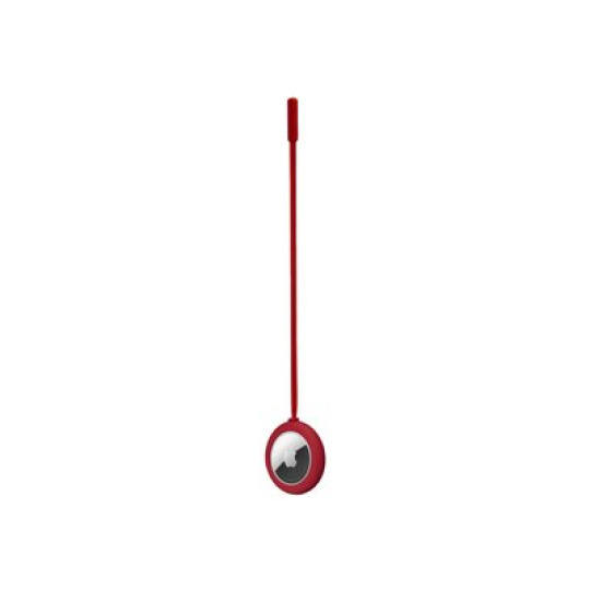 dbramante1928 Greenland - Secure holder with strap pro Bluetooth lokalizacní cip - candy apple red - pro Apple AirTag