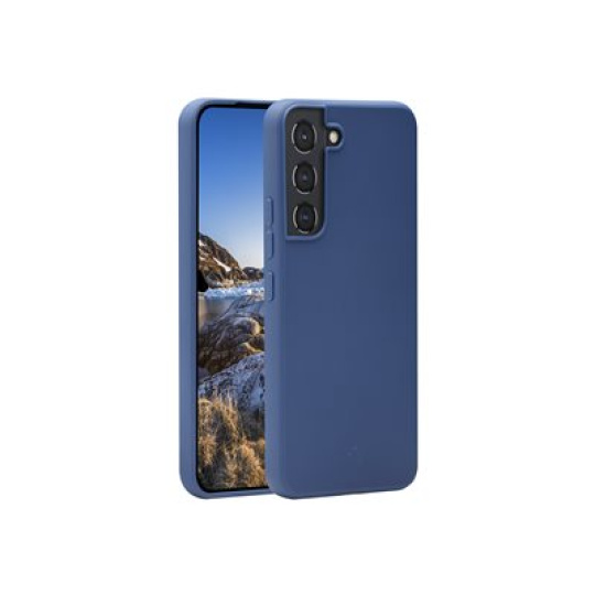 dbramante1928 Greenland - Zadní kryt pro mobilní telefon - recyklovaný plast - modrá pacifik - pro Samsung Galaxy S22