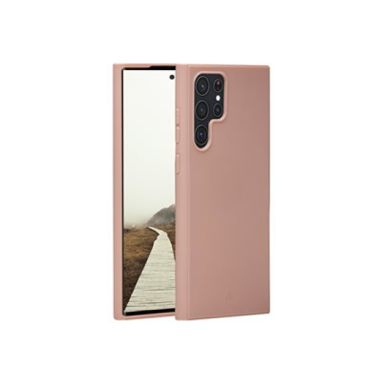 dbramante1928 Greenland - Zadní kryt pro mobilní telefon - recyklovaný plast - ružová pink sand - pro Samsung Galaxy S22 Ultra