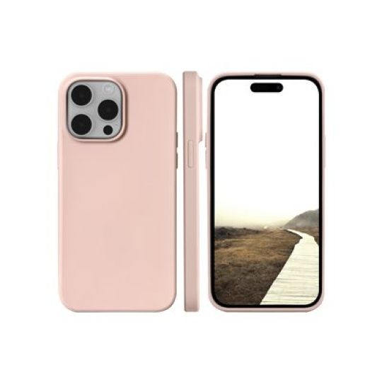 dbramante1928 Greenland - Zadní kryt pro mobilní telefon - plast - ružová pink sand - pro Apple iPhone 15 Pro Max
