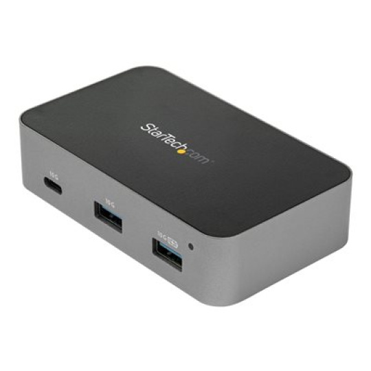 StarTech.com 3 Port USB C 3.1 Gen 2 Hub with Ethernet Adapter, 10Gbps USB Type C to 2x USB-A & 1x USB-C Ports, USB Hub w/ BC 1.2 Phone Fast Charging, Superspeed 10Gbps USB C Hub with GbE - Windows/macOS/Linux - Rozbocovac - 1 x USB-C + 2 x USB 3.1 + 1 x 10/100/1000 - desktop - AC 110/240 V - pro P/N: PEXUSB321C