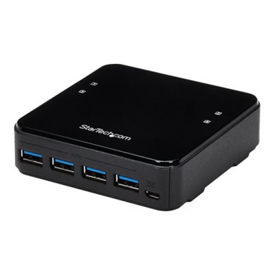 StarTech.com USB 3.0 Peripheral Sharing Switch - 4 USB 3.0 x 4 Computers - Mac / Windows / Linux - USB A/B Switch - USB Switch (HBS304A24A) - Rozbocovac - 8 x SuperSpeed USB 3.0 - desktop