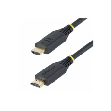 StarTech.com 30cm (1ft) High Speed HDMI Cable, 4K60Hz - Prémiove vysoká rychlost - kabel HDMI s ethernetem - HDMI s piny (male) do HDMI s piny (male) - 30 cm - odstínený - cerná - podpora 4K60Hz, podpora 2K144Hz, podpora 1080p 240Hz, neobsahuje halogen, pasivní