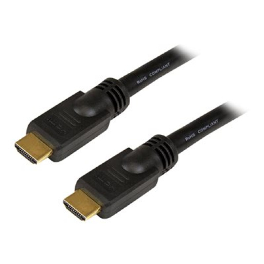 StarTech.com 15m High Speed HDMI Cable Ultra HD 4k x 2k HDMI Cable M/M - HDMI kabel - HDMI s piny (male) do HDMI s piny (male) - 15 m - odstínený - cerná