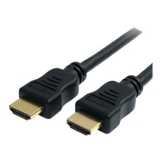 StarTech.com 1m High Speed HDMI Cable w/ Ethernet Ultra HD 4k x 2k - Kabel HDMI s ethernetem - HDMI s piny (male) do HDMI s piny (male) - 1 m - cerná
