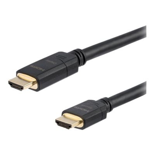 StarTech.com 30m 100 ft High Speed HDMI Cable M/M - Active - 26AWG - CL2 rated In-wall Installation - Ultra HD 4k x 2k - Active HDMI Cable (HDMM30MA) - HDMI kabel - HDMI s piny (male) do HDMI s piny (male) - 30 m - dvojnásobne stínený - cerná
