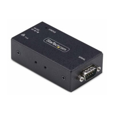 StarTech.com Serial to Ethernet Adapter, IP LAN to RS232 DB9 Converter - Kompaktní server - PoE - 100Mb LAN, RS-232 - montáž na stenu/lištu DIN - kompatibilní s TAA