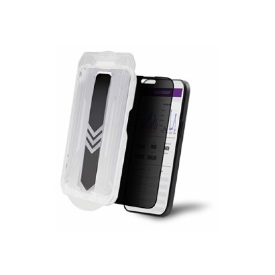 StarTech.com - Ochrana obrazovky pro mobilní telefon - 4-way, privacy filter, for portrait/landscape, touch-enabled, +/-30° view - sklo - s bezpecnostním filtrem - ctyrcestné - lepicí - cerná - pro Apple iPhone 15 Pro