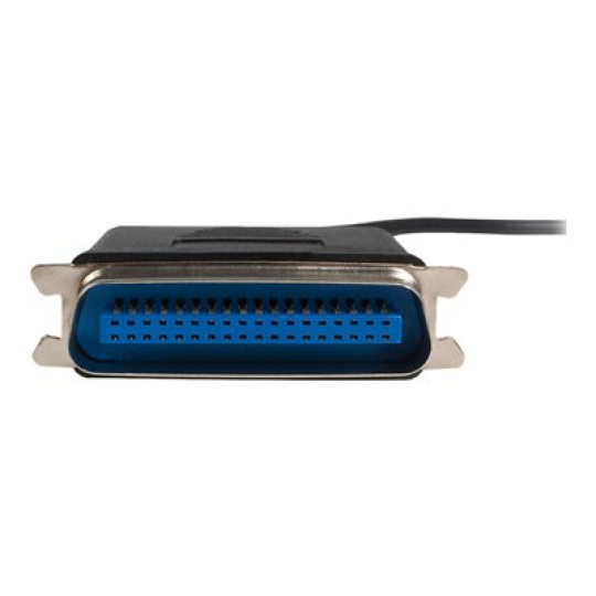 StarTech.com 6 ft. (1.8 m) USB to Parallel Port Adapter - IEEE-1284 - Male/Male - USB to Centronics Cable (ICUSB1284) - Paralelní adaptér - USB 2.0 - IEEE 1284