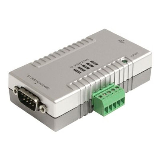 StarTech.com USB to Serial Adapter - 2 Port - RS232 RS422 RS485 - COM Port Retention - FTDI USB to Serial Adapter - USB Serial (ICUSB2324852) - Sériový adaptér - USB 2.0 - RS-232, RS-422, RS-485 - 2 porty - šedá