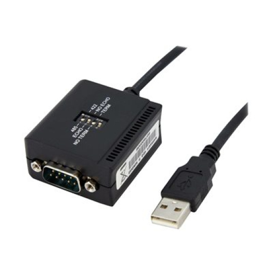 StarTech.com 6 ft Professional RS422/485 USB Serial Cable Adapter w/ COM Retention (ICUSB422) - Sériový adaptér - USB - RS-422/485