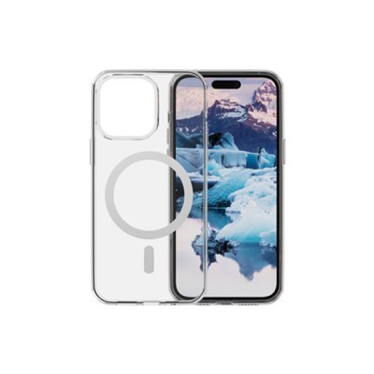 dbramante1928 Iceland Pro - Zadní kryt pro mobilní telefon - kompatibilita s MagSafe - plast - pruhledná - pro Apple iPhone 15 Pro Max