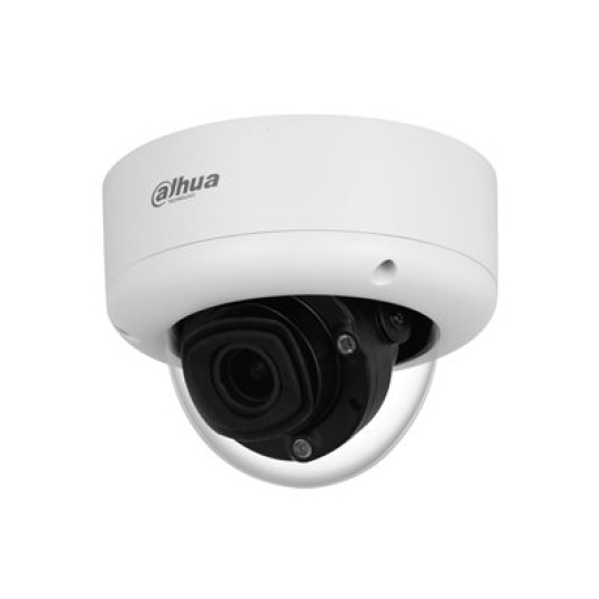 Dahua WizMind X Series IPC-HDBW71242E1-Z-X - Síťová bezpečnostní kamera - otáčení/naklonění - kupole - prachotěsný / voděodolný / odolný proti vandalismu - barevný (Den a noc) - 12 Mpix - 4000 x 3000 - 1080p, 720p - osazení ?14 - objektiv auto iris - varifokální - audio - GbE - H.264+, H.265+, H.265, H.264, H.264B, H.264H, MJPEG - DC 12 V / AC 24 V / PoE+ / ePoE