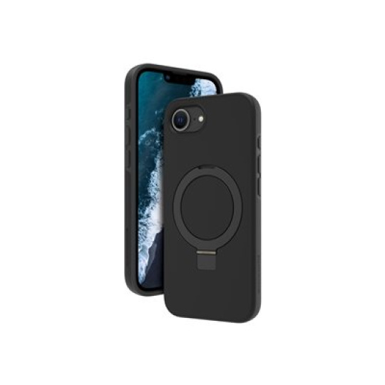 dbramante1928 Iceland Pro - Zadní kryt pro mobilní telefon - stojan - kompatibilita s MagSafe - cerná - pro Apple iPhone 16e