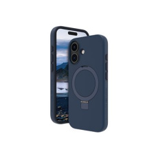 dbramante1928 Iceland Ultra - Zadní kryt pro mobilní telefon - stojan - kompatibilita s MagSafe - D3O, plast - modrá - pro Apple iPhone 16 Plus