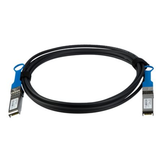 StarTech.com HPE J9283B Compatible 3m 10G SFP+ to SFP+ DAC Twinax, 10 GbE SFP+ Copper DAC 10 Gbps Low Power Passive Mini GBIC/Transceiver Module DAC Firepower 1040, 10 Gbps SFP+ Cable - Lifetime Warranty (J9283BST) - Kabel 10GBase pro prímé pripojení - SFP+ (M) s jazýckem do SFP+ (M) s jazýckem - 3 m - diaxiální - SFF-8431/SFF-8432 - pasivní - cerná