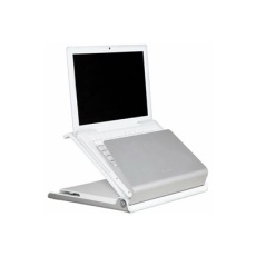 Humanscale L6 Notebook Manager - Stojánek na notebook - white with silver accents