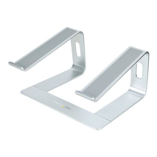 StarTech.com Laptop Stand for Desk, 5kg/11lb, Aluminum, Silver, Ergonomic - Stojánek na notebook - 13" - 17" - stríbrná