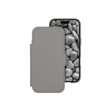 dbramante1928 Lynge - Pouzdro s klopou pro mobilní telefon - kompatibilita s MagSafe - river stone