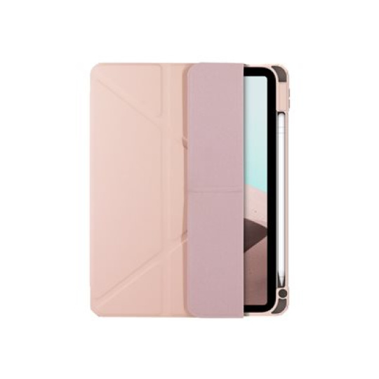 dbramante1928 London ICON - Pouzdro s klopou pro tablet - plast - ružová pink sand - pro Apple 10.9-inch iPad Wi-Fi, Wi-Fi + Cellular