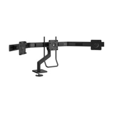 Humanscale M10 - Montá?ní sada (alarm monitoru, základna, upevnění s průchozími šrouby, angled link/dynamic link, crossbar for 3 monitors with handle, 3 VESA adapters (black)) - nastavitelné rameno - pro 3 LCD displeje - černá s černým lemováním - velikost obrazovky: a? 24" - montá?ní rozhraní: 100 x 100 mm - upevnitelné na stůl