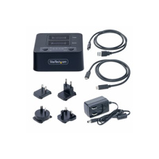 StarTech.com 1:1 Standalone M.2 NVMe Drive Duplicator and Dock - Solid state / hard drive duplicator - 2 zásuvky (PCIe (NVMe)) - kompatibilní s TAA