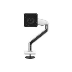 Humanscale M2.1 - Montá?ní sada (alarm monitoru, upevnění s průchozími šrouby) - pro Displej LCD - hliník, bílý okraj - velikost obrazovky: up to 48.8" - upevnitelné na stůl