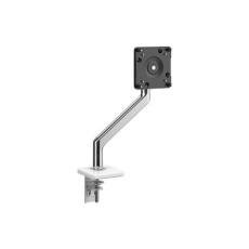 Humanscale M2.1 - Montá?ní sada (alarm monitoru, dvoudílná upínací svorka se základnou, angled / dynamic link, kryt VESA, nakláněcí podpěra) - pro Displej LCD - leštěný hliník s bílým lemem - velikost obrazovky: up to 48.8" - montá?ní rozhraní: 100 x 100 mm - upevnitelné na stůl