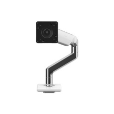 Humanscale M8.1 - Montá?ní sada (kloubové rameno) - pro Displej LCD - 18 mm - leštěný hliník s bílým lemem - velikost obrazovky: a? 55" - montá?ní rozhraní: 100 x 100 mm - upevnitelné na stůl