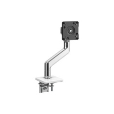Humanscale M8.1 - Montá?ní sada (alarm monitoru) - pro Displej LCD - leštěný hliník s bílým lemem - velikost obrazovky: a? 55" - montá?ní rozhraní: 100 x 100 mm - upevnitelné na stůl