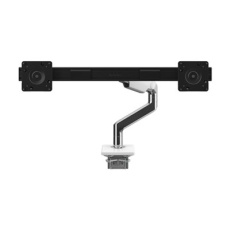 Humanscale M8.1 - Montá?ní sada (alarm monitoru) - pro 2 LCD displeje - hliník, bílý okraj - velikost obrazovky: up to 28" - montá?ní rozhraní: 100 x 100 mm - upevnitelné na stůl