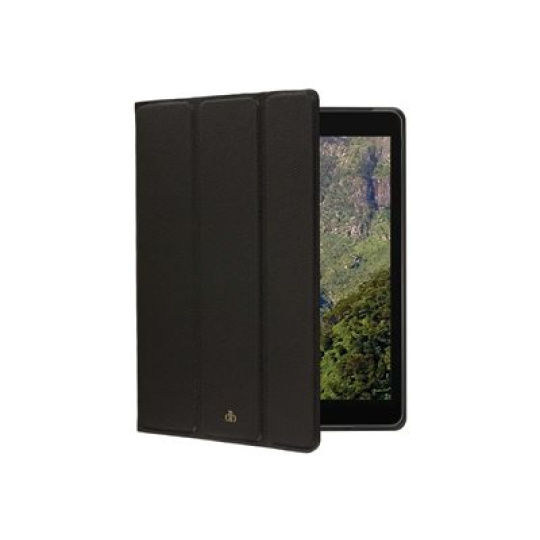 dbramante1928 Milan - Pouzdro s klopou pro tablet - plne zrnitá kuže s jemnou strukturou - nocní cern - 10.2" - pro Apple 10.2-inch iPad (9. generace)