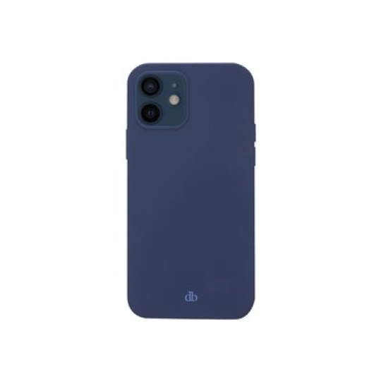 dbramante1928 Monaco - Zadní kryt pro mobilní telefon - snap-on - kompatibilita s MagSafe - 100% recyklovaný plast - morská modr - pro Apple iPhone 12, 12 Pro