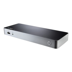 StarTech.com Dual Monitor USB C Docking Station with 60W Power Delivery for Windows Laptops, USB C to HDMI / DVI Dock, USB 3.1 Gen 1 Type C Dock with Charging, Thunderbolt 3 Compatible - 5-Port USB 3.0 Hub (MST30C2HHPDU) - Dokovací stanice - USB-C / Thunderbolt 3 - 2 x HDMI - 1GbE - 60 Watt