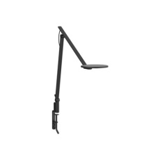 Humanscale Nova - Stolní lampa - LED - připevnitelná svorkou - 7 W - teplé bílé světlo - 3000 K - hluboce černá