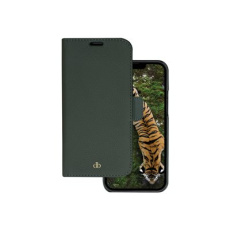 dbramante1928 New York - Pouzdro s klopou pro mobilní telefon - pebbled full-grain sustainable leather - evergreen - pro Apple iPhone 14 Pro Max
