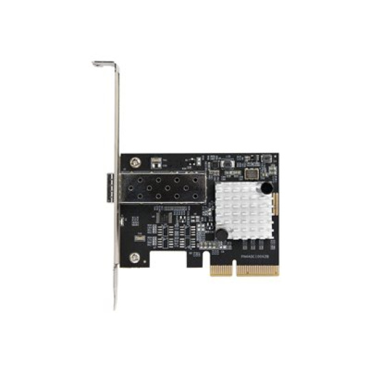 StarTech.com 10G PCIe SFP+ Card, Single SFP+ Port Network Adapter w/ Low Profile, Open SFP+ for MSA-Compliant Modules / Direct-Attach Cables (DAC), 10 Gigabit Fiber PCIe NIC Card - PCI Express SFP+ Network Card - Sítový adaptér - PCIe x4 - 10 Gigabit SFP+ x 1