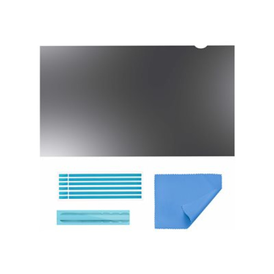 StarTech.com Monitor Privacy Screen for 24 inch PC Display, Computer Screen Security Filter, Blue Light Reducing Screen Protector Film, 16:10 Widescreen, Matte/Glossy, +/-30 Degree Viewing - Blue Light Filter - Filtr displeje ke zvýšení soukromí - dvoucestné - odstranitelné - zasunutí/lepení - šírka 24"