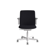 Humanscale Path - Židle - task - ergonomický - područky - ve tvaru L - sklopné provedení - otočná - FormSense Eco Knit textile - grafit