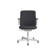 Humanscale Path - Židle - task - ergonomický - područky - ve tvaru L - sklopné provedení - otočná - FormSense Eco Knit textile - storm