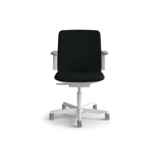 Humanscale Path - Židle - task - ergonomický - područky - ve tvaru L - sklopné provedení - otočná - FormSense Eco Knit textile - evergreen