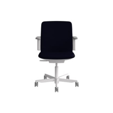 Humanscale Path - Židle - task - ergonomický - područky - ve tvaru L - sklopné provedení - otočná - FormSense Eco Knit textile - půlnoční