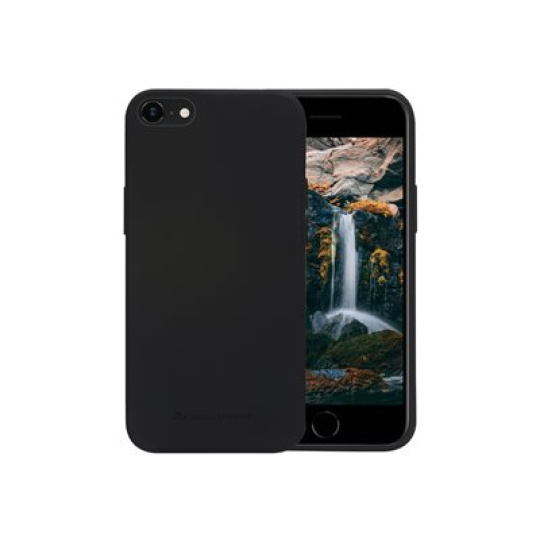 dbramante1928 Nuuk - Zadní kryt pro mobilní telefon - bulk - recyklovaný plast - černá - pro Apple iPhone 7, 8, SE (2nd generation), SE (3rd generation)