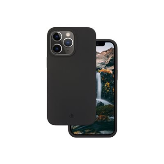 dbramante1928 - Zadní kryt pro mobilní telefon - recyklovaný plast - noční čerň - pro Apple iPhone 12, 12 Pro