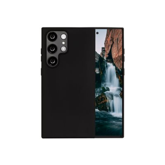 dbramante1928 Nuuk - Zadní kryt pro mobilní telefon - 100% recyklovaný plast - černá - pro Samsung Galaxy S23 Ultra