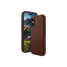dbramante1928 Roskilde - Zadní kryt pro mobilní telefon - kompatibilita s MagSafe - kuže full-grain - dark tan - pro Apple iPhone 16